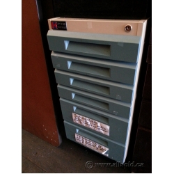 Kewaunee Sturdilite 15 in. 6 Drawer Pedestal Work Bench Base